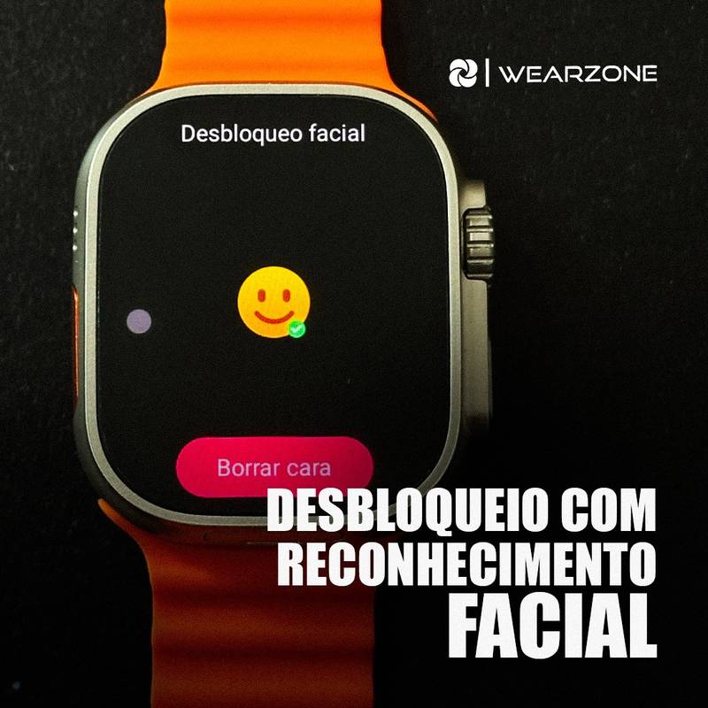 Wearzone Horizon Pro Câmera Rotativa + NFC | 16Gb de Armazenamento e 2Gb de Ram