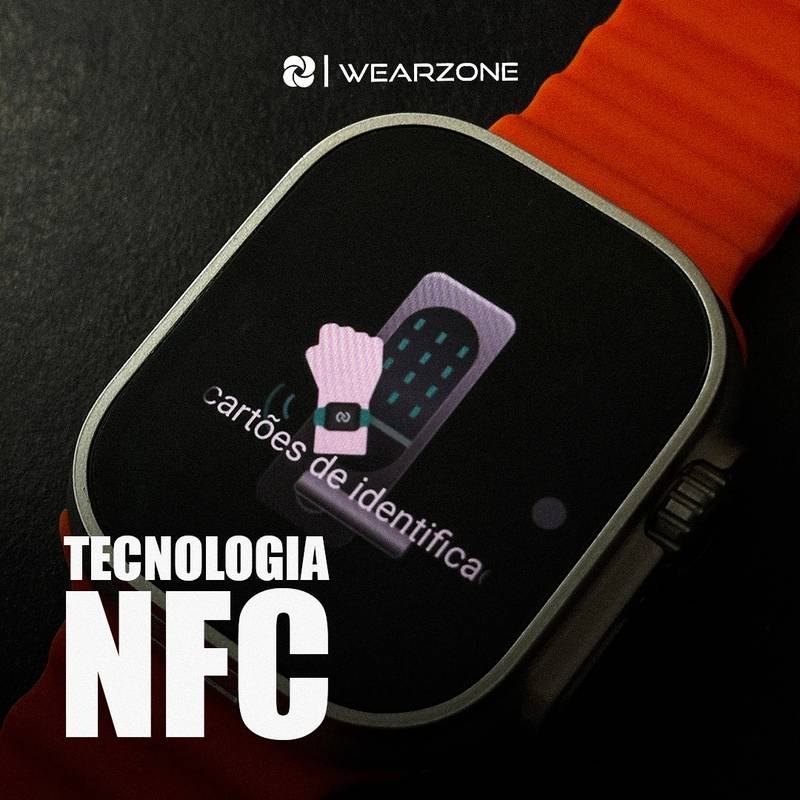 Wearzone Horizon Pro Câmera Rotativa + NFC | 16Gb de Armazenamento e 2Gb de Ram