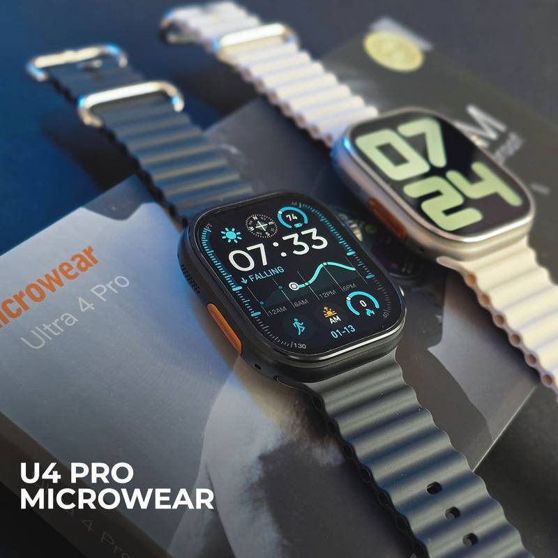 Microwear U 4 Pro 1GB de Armazenamento Resistência a Água 3ATM