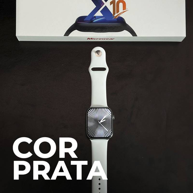 Microwear S10 Smartwatch Com Acompanhamento de Capinha.