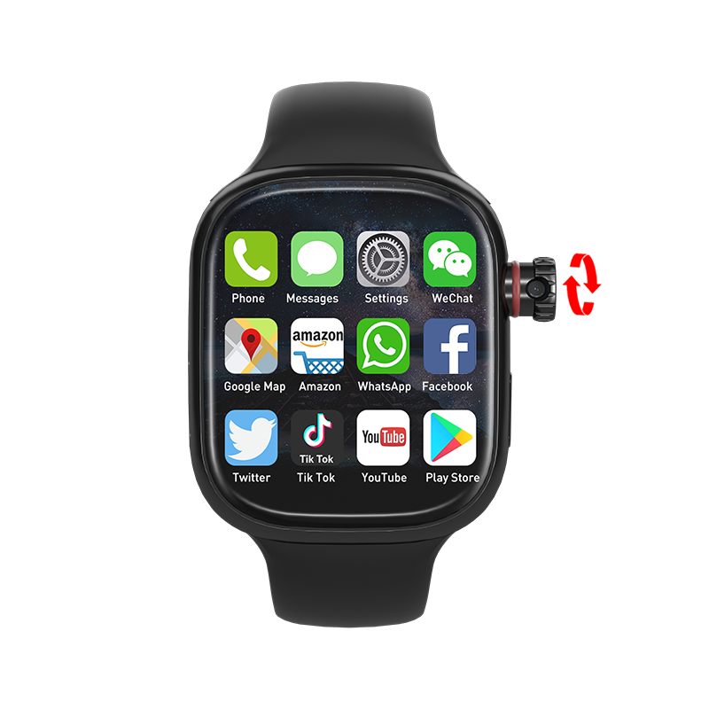 Wearzone Horizon Lite+ 4G Câmera Rotativa 2GB + 16GB Armazenamento