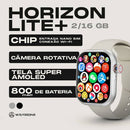 Wearzone Horizon Lite+ 4G Câmera Rotativa 2GB + 16GB Armazenamento