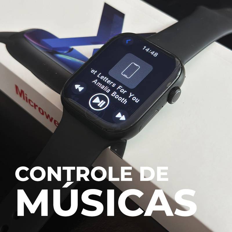 Microwear S10 Smartwatch Com Acompanhamento de Capinha.