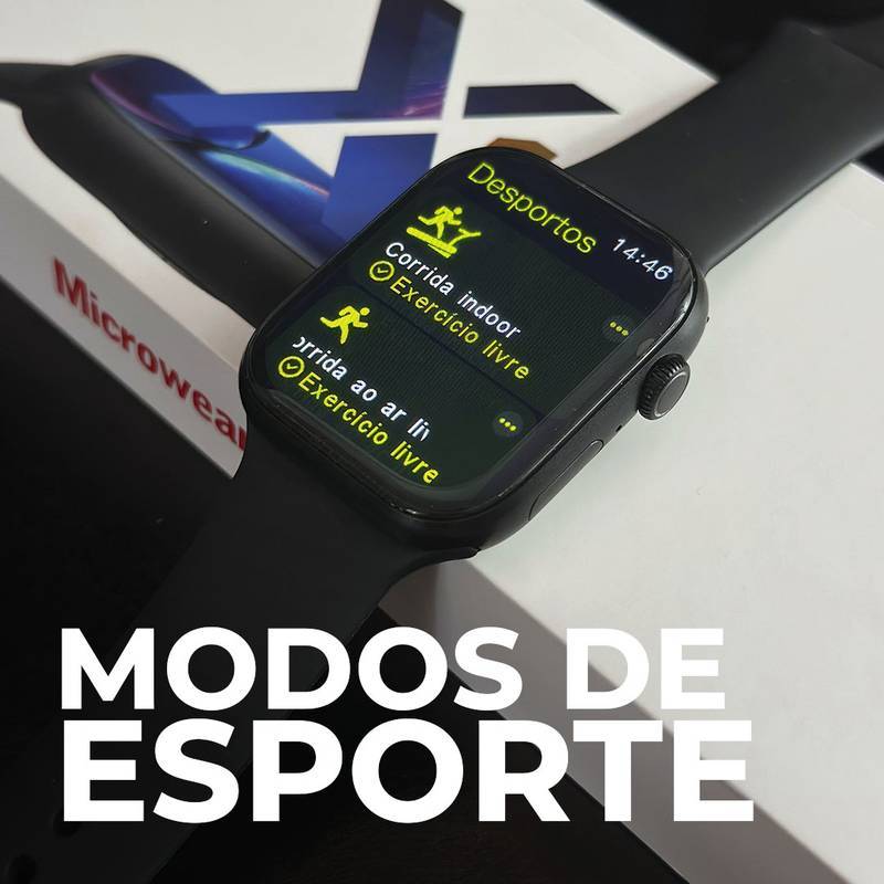 Microwear S10 Smartwatch Com Acompanhamento de Capinha.